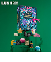 LUSH １２デイズ オブクリスマス ギフト クリスマス 限定 2025 プレゼント バス用品 バスボム 入浴剤 コフレ かわいい ヴィーガン コスメ ラッシュ 公式