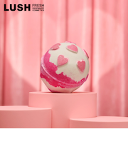 LUSH  スイートハート ボム バスボム 入浴剤 バレンタイン 2026 限定 オーガニック 保湿 自然由来 プチプラ コスメ ラッシュ 公式