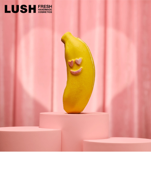 LUSH BNNフォーユー バブルバー 入浴剤 バレンタイン 2026 限定 泡風呂 オーガニック ヴィーガン ハート イチゴ かわいい コスメ ラッシュ 公式