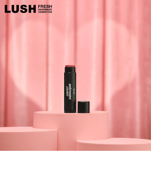 LUSH フルーツバブルガム リップオイル バレンタイン 2026 限定 リップケアリップバーム グロス かわいい コスメ ラッシュ 公式
