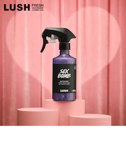 LUSH セクシー・ダイナマイト グリッターミスト バレンタイン 限定 2026 フレグランス ヘアミスト ボディケア ジャスミン イランイラン コスメ ラッシュ 公式