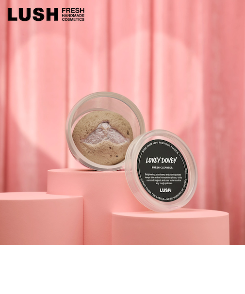 LUSH ラビードビー 洗顔料 バレンタイン 限定 2026 スキンケア かわいい 人気 ヴィーガン コスメ ラッシュ 公式