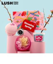 LUSH ブルーミング スプリング ギフトホワイトデー 2026 限定 バスボム ハンドクリーム ボディスクラブ かわいい 自然由来 コスメ コフレ セット ラッシュ 公式