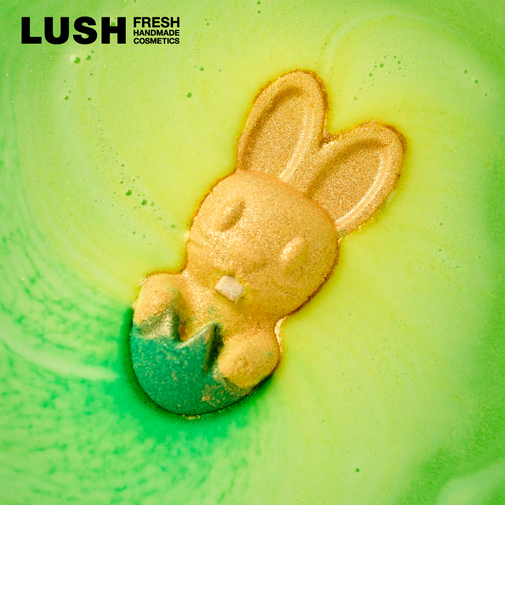 LUSH イースターバニー イースター 限定 2026 入浴剤 レモン グレープフルーツ うさぎ かわいい アニマル ヴィーガン 自然派 コスメ ラッシュ 公式