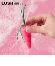 LUSH ベイビーレインボウベジ ピンク バブルバー イースター 限定 2026 入浴剤 泡風呂 オーガニック ベルガモット 自然由来 コスメ ラッシュ 公式