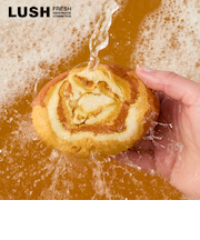 LUSH スワーリースティッキーフルーツ バブルバー イースター 限定 2026 入浴剤 泡風呂 オーガニック グルマン 自然由来 コスメ ラッシュ 公式