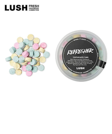 リフレッシャー トゥース タブレット ヴィーガン 歯磨き オーラルケア マウス デンタル 口臭 シトラス キシリトール おいしい 携帯 コスメ
