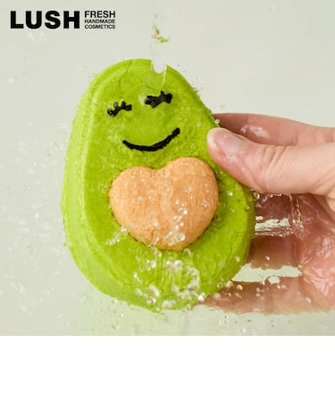 LUSH アボ カドル バブルバー 母の日 2026 限定 入浴剤 泡風呂 プレゼント ベルガモット シトラス 柑橘  自然派 コスメ ラッシュ 公式