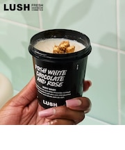 LUSH ポッシュホワイトチョコアンドロージー 母の日 2026 限定 ボディソープ ボディケア ココナツミルク ヴィーガン 自然派 コスメ ラッシュ 公式