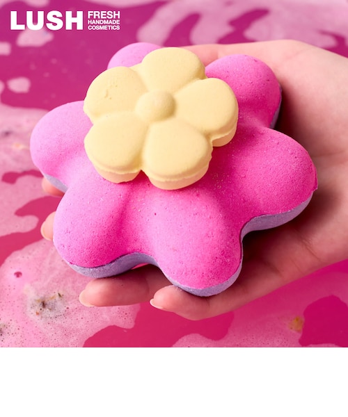 LUSH シークレットガーデンボムシェル バスボム 母の日 2026 限定 入浴