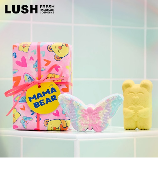 LUSH ママベア ギフト 母の日 2026 限定 バスボム 入浴剤 プレゼント ボディケア ハンドメイド コスメ コフレ セット ラッシュ 公式
