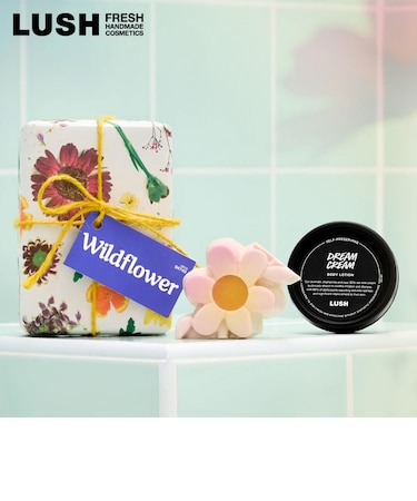 LUSH ワイルドフラワー ギフト 母の日 2026 限定 ソープ ボディローション プレゼント ボディケア ハンドメイド コスメ セット ラッシュ 公式