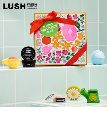 LUSH ハッピーマザーズデイ ギフト 母の日 2026 限定 バスボム 入浴剤 ボディケア スクラブ 保湿 プレゼント コスメ コフレ セット ラッシュ 公式