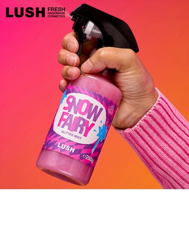 LUSH スノーフェアリー グリッターミスト フレグランス パフューム ボディスプレー ボディケア アロマ 香水 コスメ ラッシュ 公式