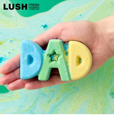 LUSH ダッド バスボム 父の日 2026 限定 入浴剤 ペパーミント ヴィーガン 自然派 コスメ ラッシュ 公式