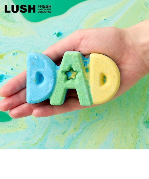 LUSH ダッド バスボム 父の日 2026 限定 入浴剤 ペパーミント ヴィーガン 自然派 コスメ ラッシュ 公式