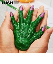LUSH 魔女の手 シャワーガミー ボディソープ ハロウィン 数量限定 ギフト プレゼント ぷにぷに スキンケア 保湿 洗体 香り お風呂 癒やし ラッシュ 公式