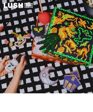 LUSH シーズン オブ ザ ウィッチ ギフト ギフトセット 詰め合わせ プレゼント ハロウィン 数量限定 バスボム 入浴剤 ボディケア お風呂 保湿 贅沢 ラッシュ 公式