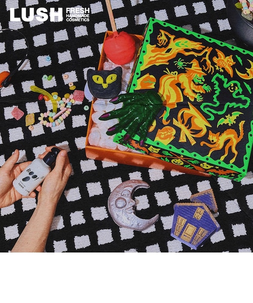 LUSH シーズン オブ ザ ウィッチ ギフト ギフトセット 詰め合わせ プレゼント ハロウィン 数量限定 バスボム 入浴剤 ボディケア お風呂 保湿 贅沢 ラッシュ 公式