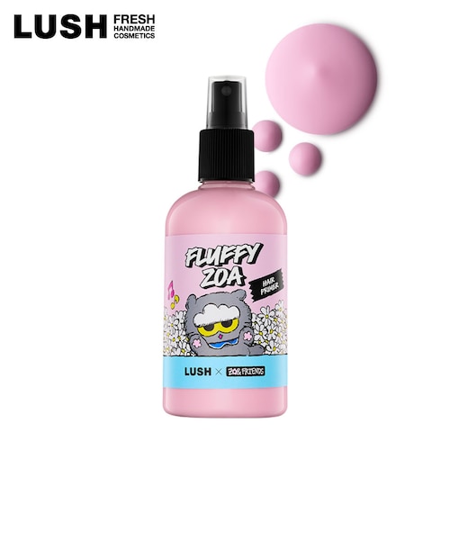 LUSH フラッフィー ZOA ヘアプライマー ヘアミスト ZO&FRIENDS