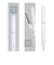 サロニア　グロッシーケア ストレートヘアアイロン​ ホワイト 24mm　SAL24112WH
