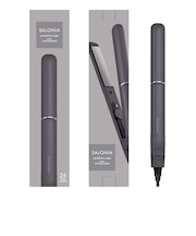 サロニア　グロッシーケア ストレートヘアアイロン​ グレー 24mm　SAL24112GR
