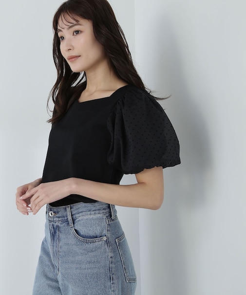シアードットドッキングカットソー