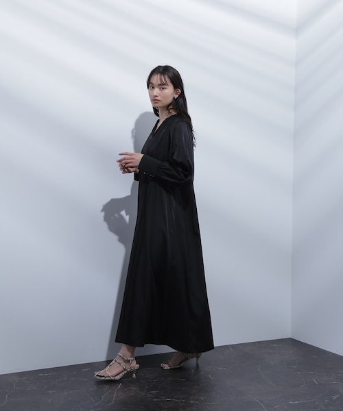 サックフレアワンピース｜ナチュラルビューティーベーシックの