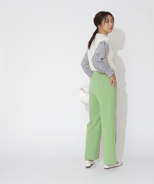 ダブルクロスセンターコバパンツ