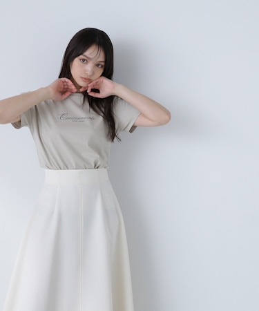 メタルプレートロゴTシャツ