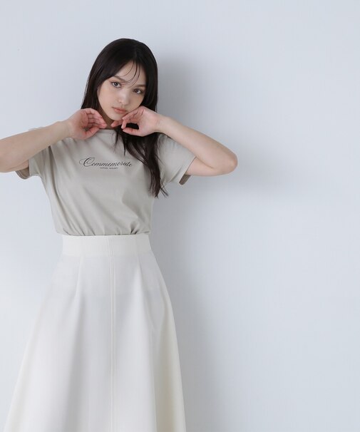 メタルプレートロゴTシャツ