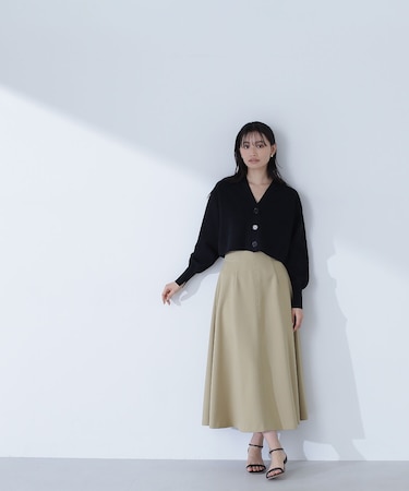 カルゼストレッチシリーズ フレアスカート