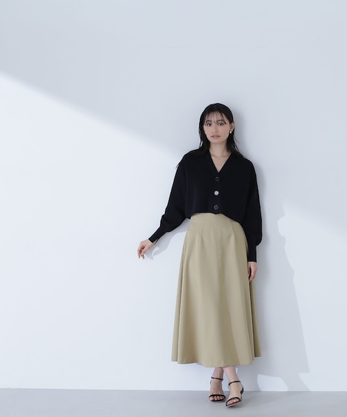 カルゼストレッチシリーズ フレアスカート