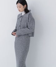 スパンコールラメニットセットアップ