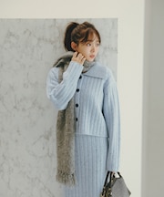 スパンコールラメニットセットアップ