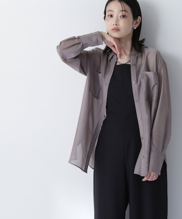シアーシャツシリーズ　オーバーフォルム*