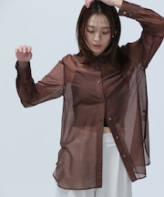 シャイニーシアーシャツ*