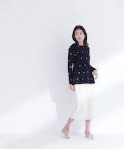 ペンシルラインスカート*