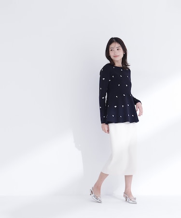 ペンシルラインスカート*