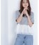 シフォンドッキングペプラムカットソー*