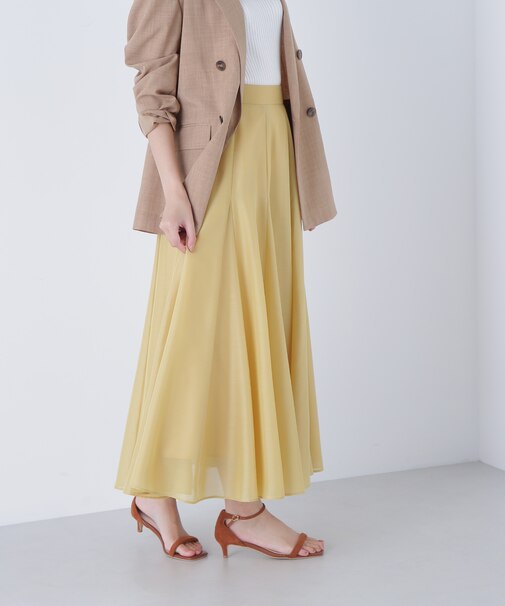 シャイニーシアーボイルスカート*