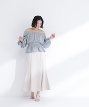 パネル切替マーメイドスカート＊