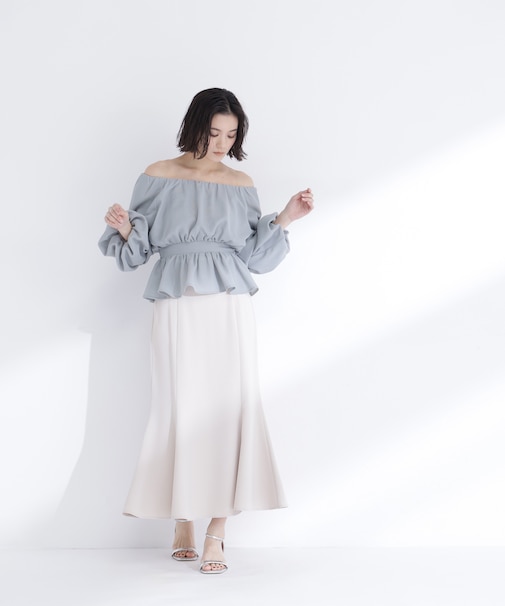 パネル切替マーメイドスカート*