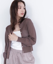 ラメシアーベーシックカーディガン*