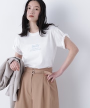 <N.>ロゴプリントTシャツ＊
