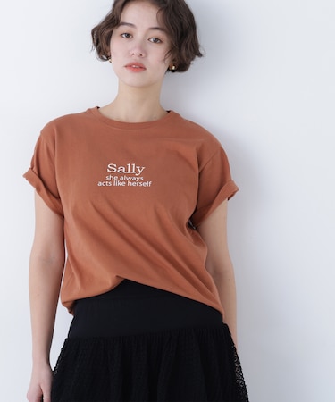 <N.>ロゴプリントTシャツ*