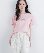 <N.>ロゴプリントTシャツ*