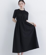 〈N.〉ローンタックショルダーワンピース