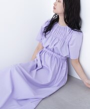 〈N.〉ローンタックショルダーワンピース