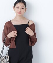 ベーシックシアーカーディガン*